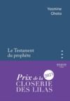 Livre numérique Le Testament du prophète - Prix de la Closerie des Lilas 2023