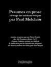 Electronic book Psaumes en prose