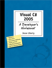 Livre numérique Visual C# 2005: A Developer's Notebook